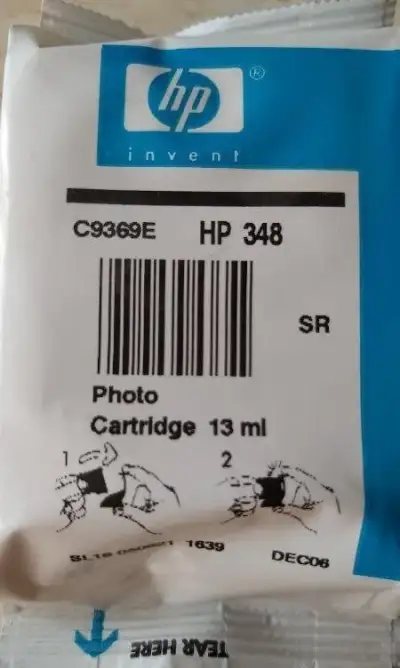 Značková cartridge HP 348 pre foto