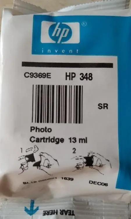 Značková cartridge HP 348 pre foto
