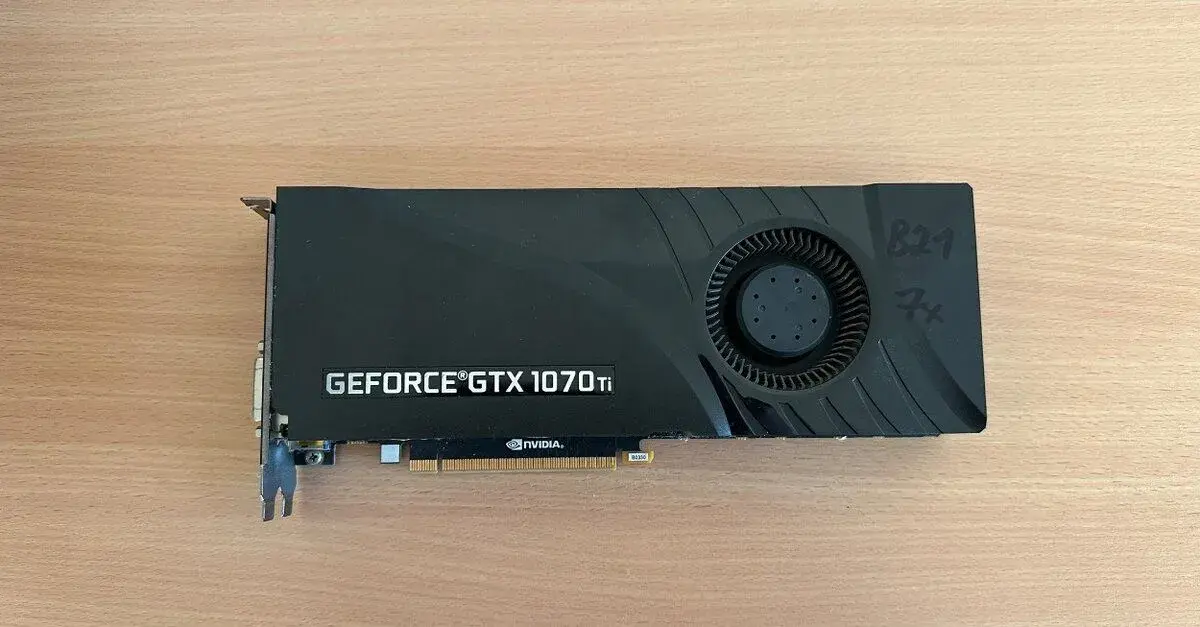 GPU PNY GTX 1070 Ti Blower 8GB