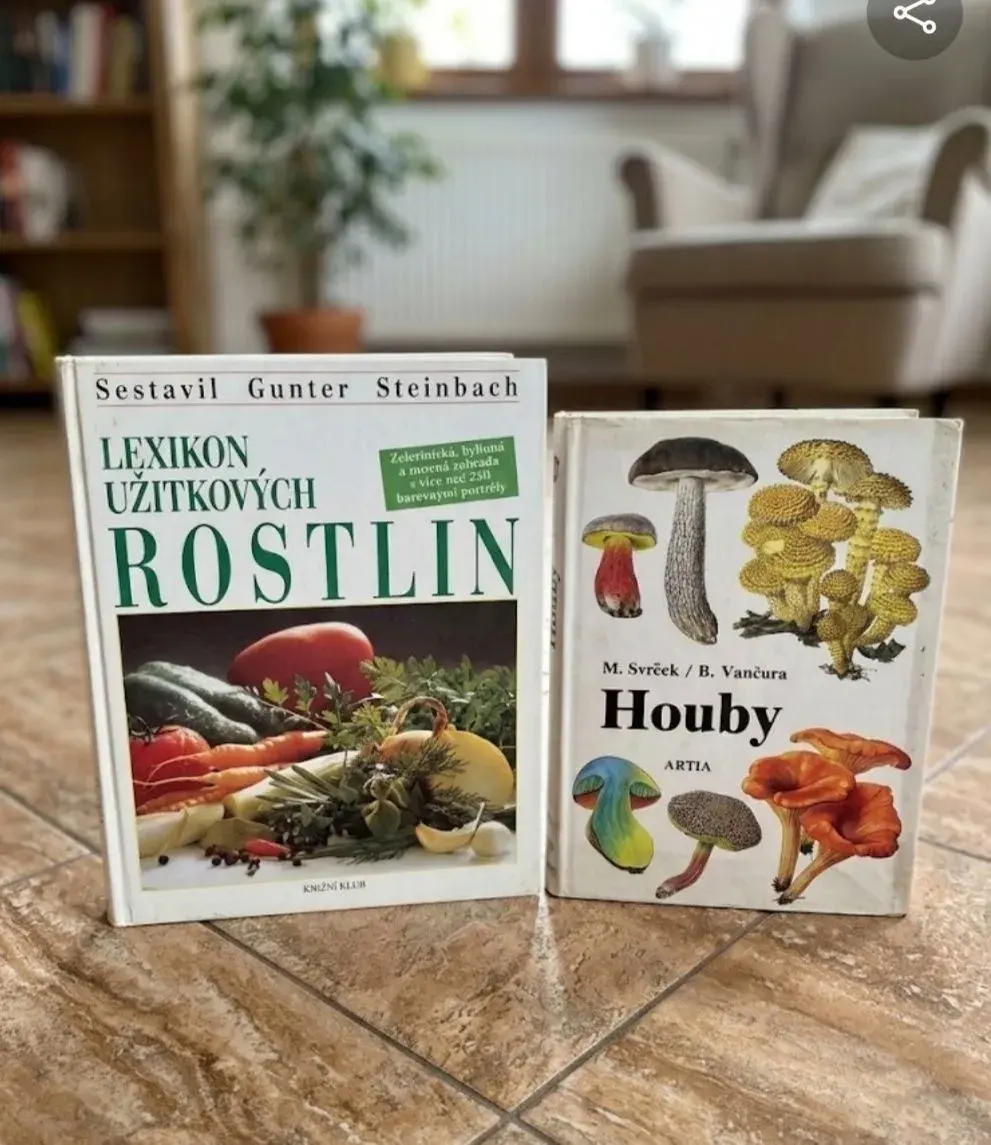 Kniha hub a rostlin