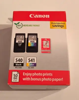 Canon photo value pack nový nerozbalený PG-540 CL-541