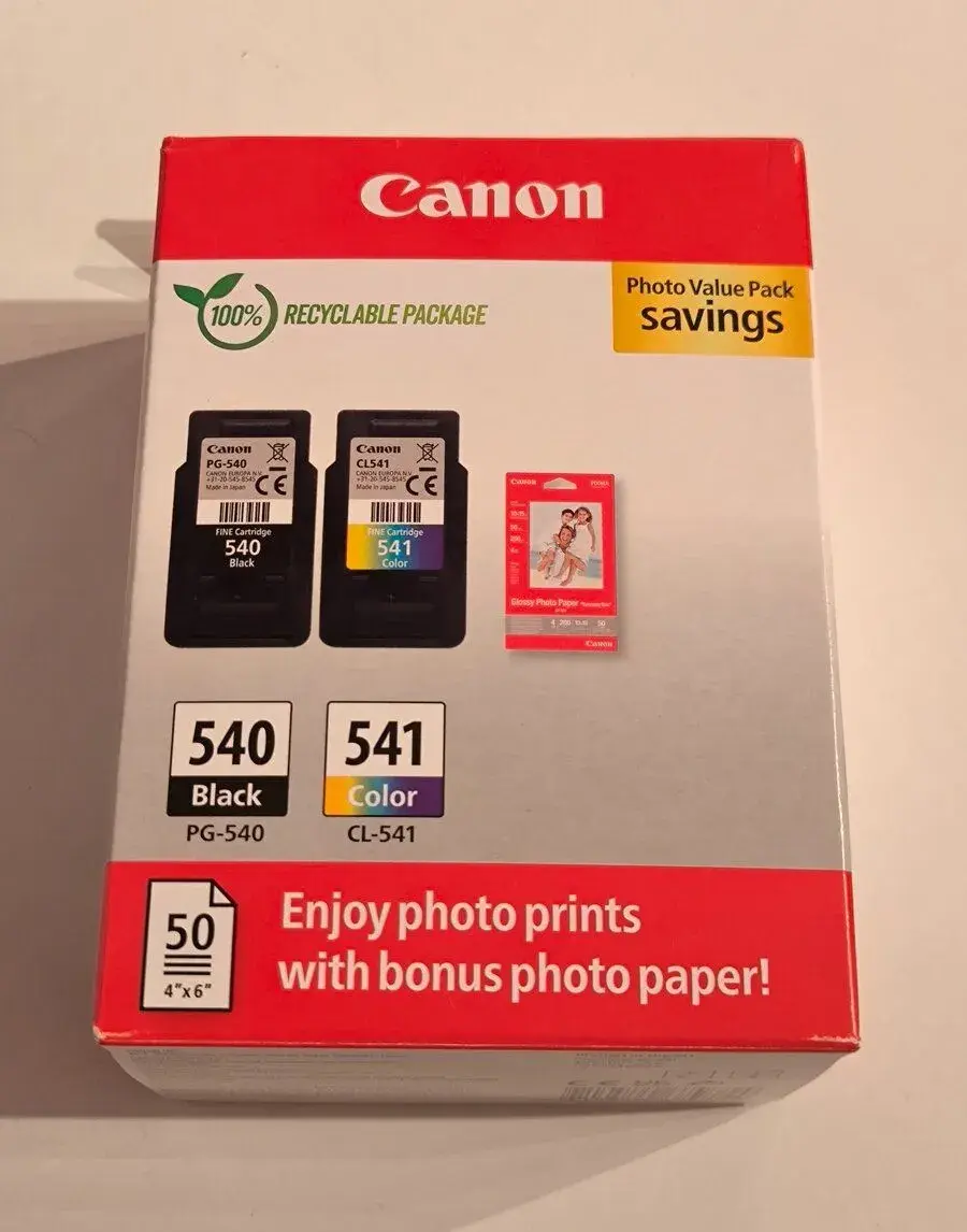 Canon photo value pack nový nerozbalený PG-540 CL-541