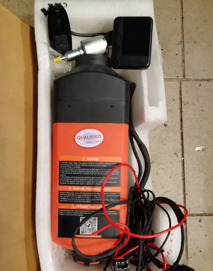 naftové topení 12-24v 2k