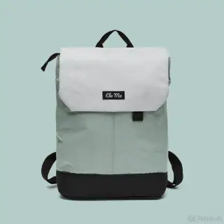 Volnočasový batoh od Ela Mo™ v barvě mint/grey