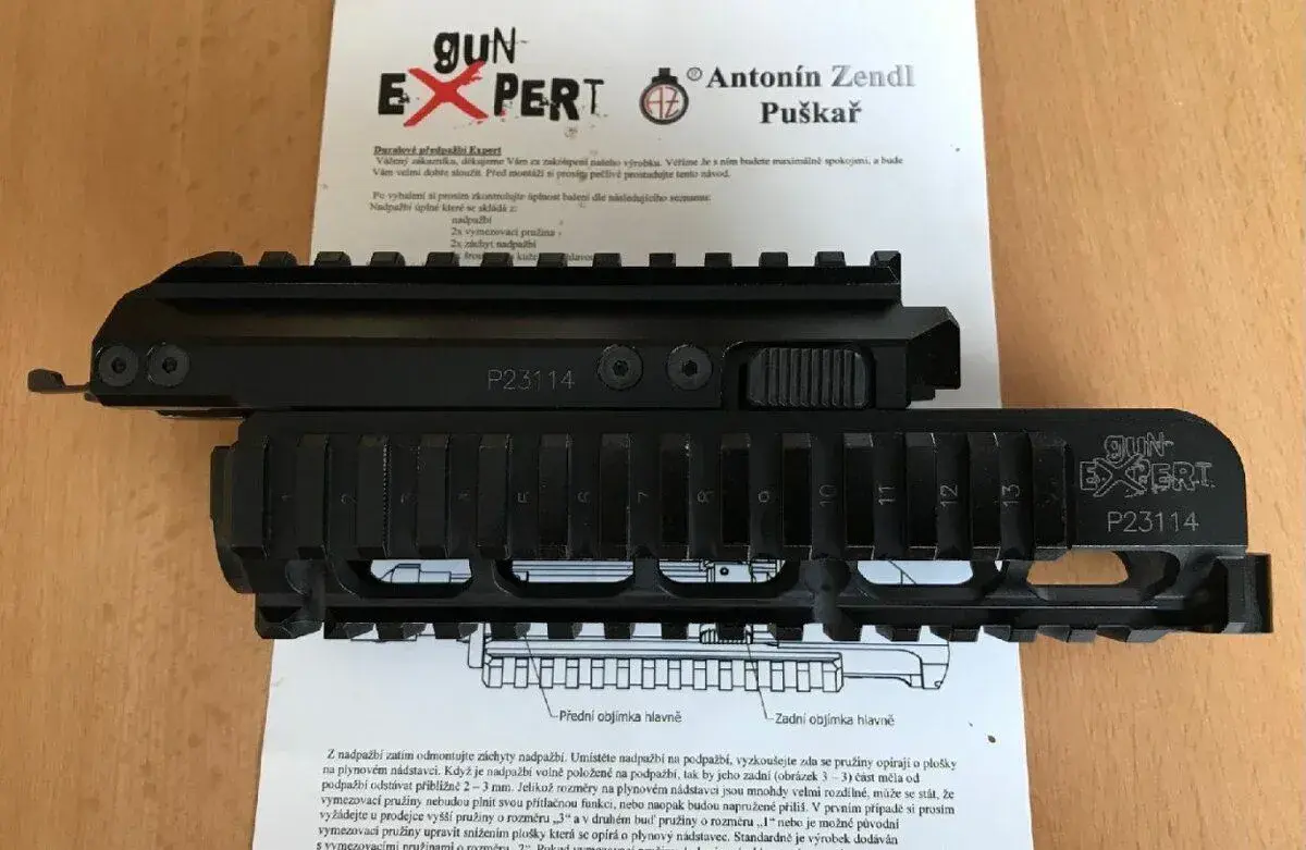 Duralové předpažbí Expert SA 58 - zánovní.