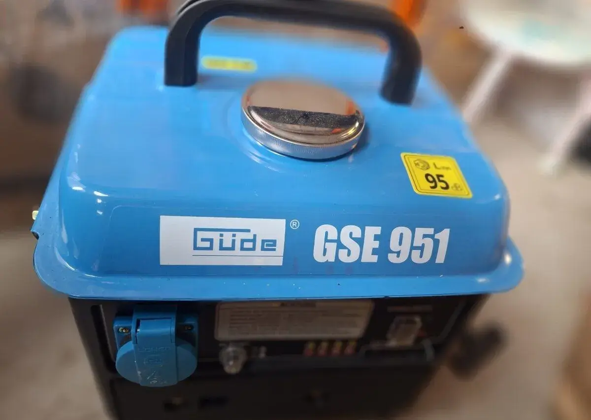 Nová elektrocentrála Güde GSE 951 – 1 kW (generátor proudu)