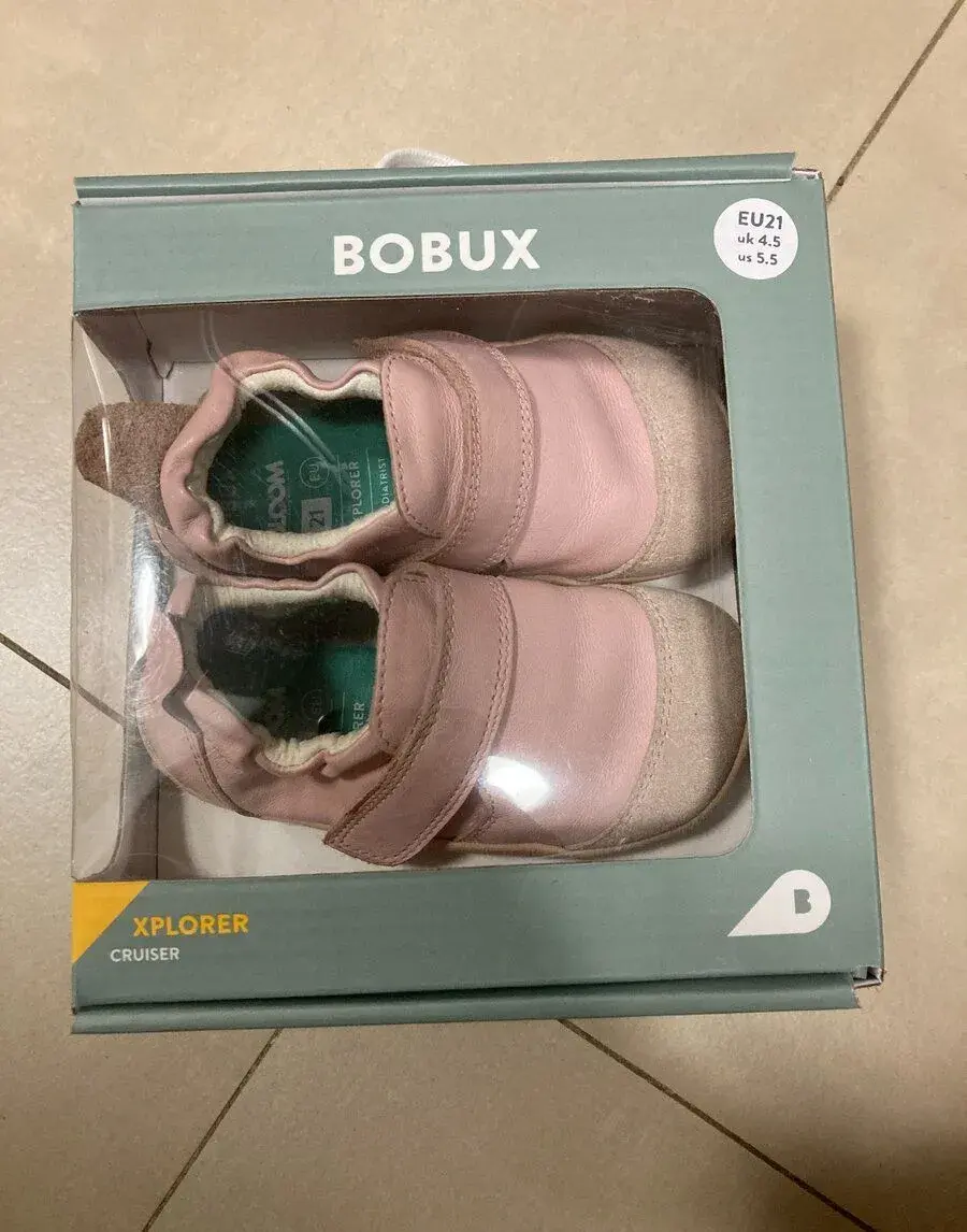 Barefoot botičky Bobux Xplorer Marvel vel. 21 (Ballet Pink)