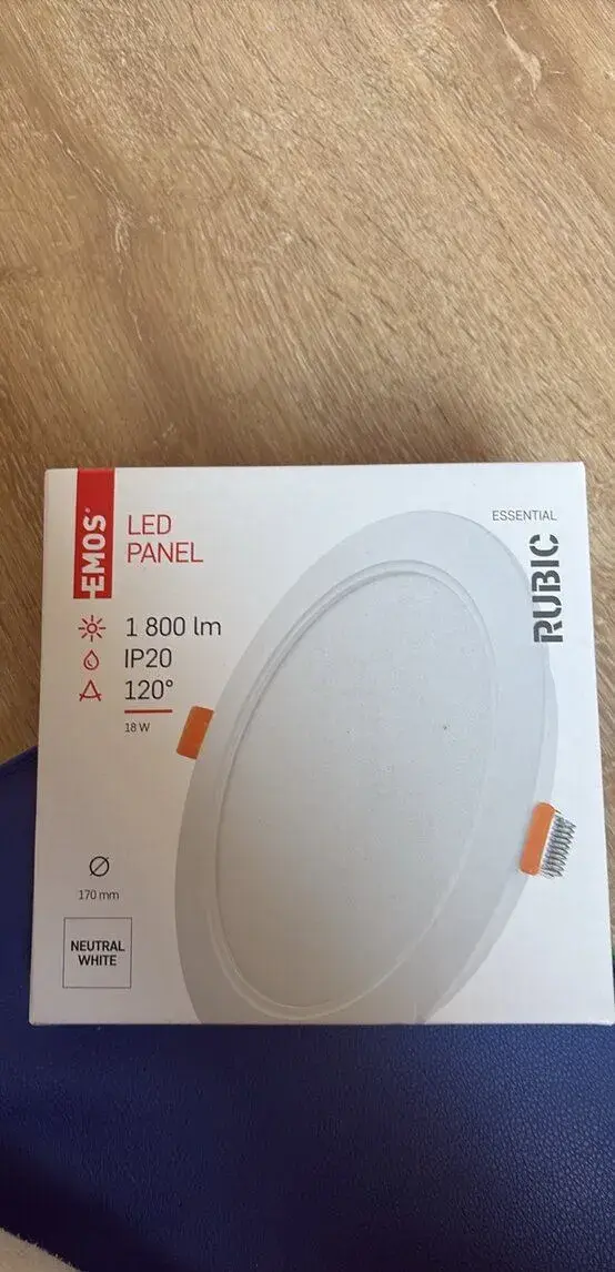 LED podhledové svítidlo RUBIC 17 cm, 18 W, neutrální bílá