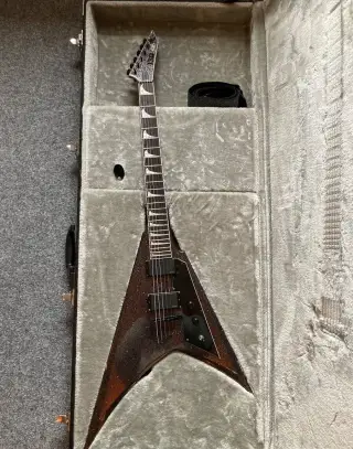 ESP LTD KH-V Black Sparkle elektrická kytara