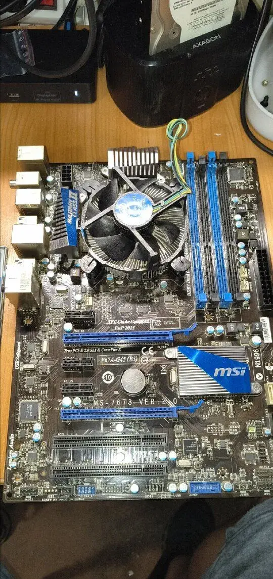 MSI P67A‑G45 (B3) + Intel Core i7‑2600 REZERVACE
