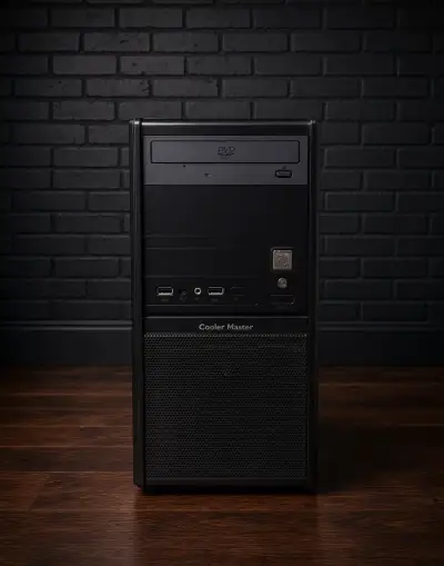černá skříň Cooler Master