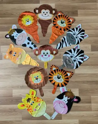 Foliové balonky Zviřatka/Dinosauři