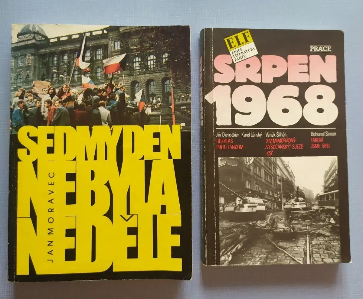 Srpnové události 1968 plus Havlovy projevy - historie