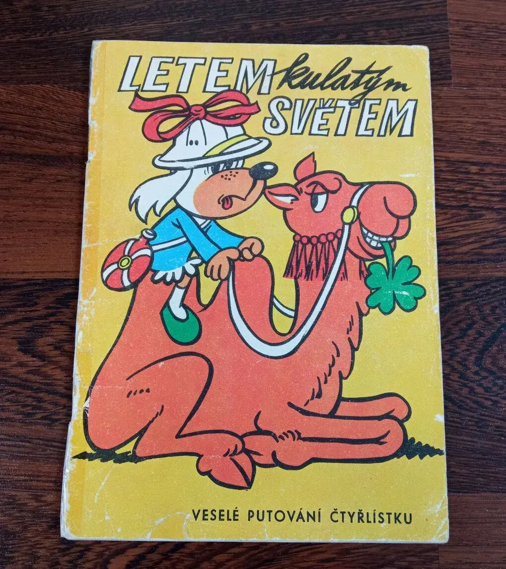 Čtyřlístek č. 11 Letem kulatým světem 1970