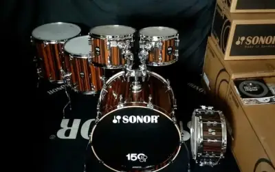 Nové bicí Sonor AQ2- Ebony150, limit.edice, snare SQ2