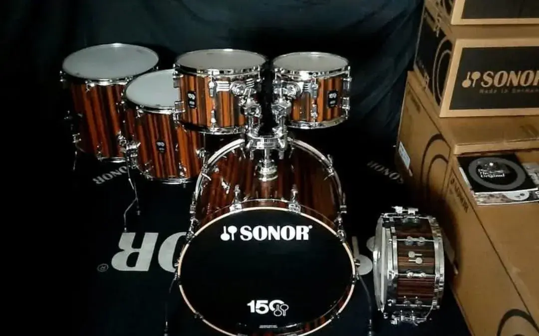 Nové bicí Sonor AQ2- Ebony150, limit.edice, snare SQ2