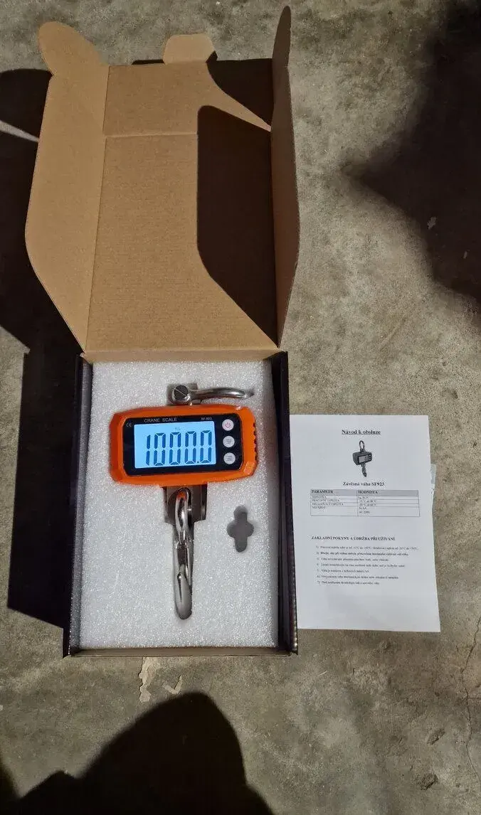 Závěsná digitální váha SF923 do 1 tuny