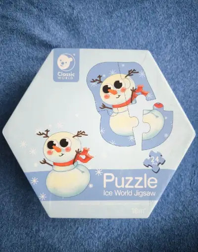 Classic world puzzle ICE World Jigsaw