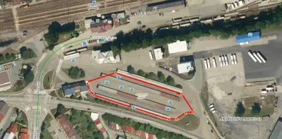 Dlouhodobý pronájem plochy 4600m², lukrativní lokalita v JH