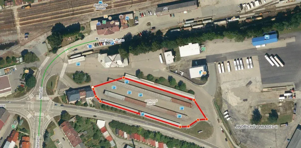 Dlouhodobý pronájem plochy 4600m², lukrativní lokalita v JH