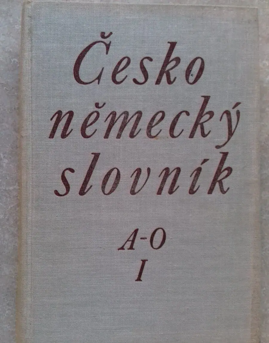 Česko německý slovník