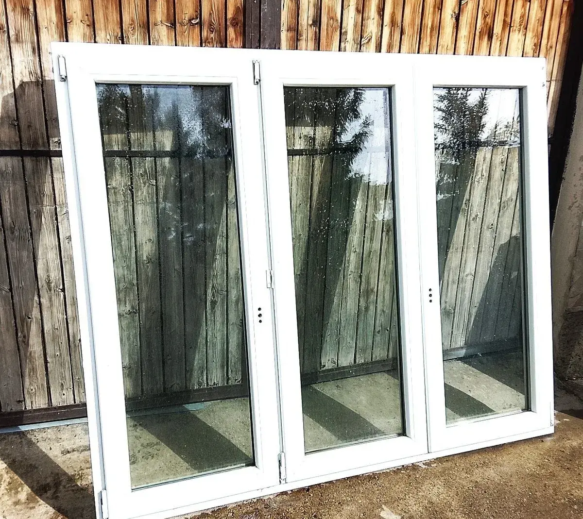 10 ks okna 238 x 156 cm doprava