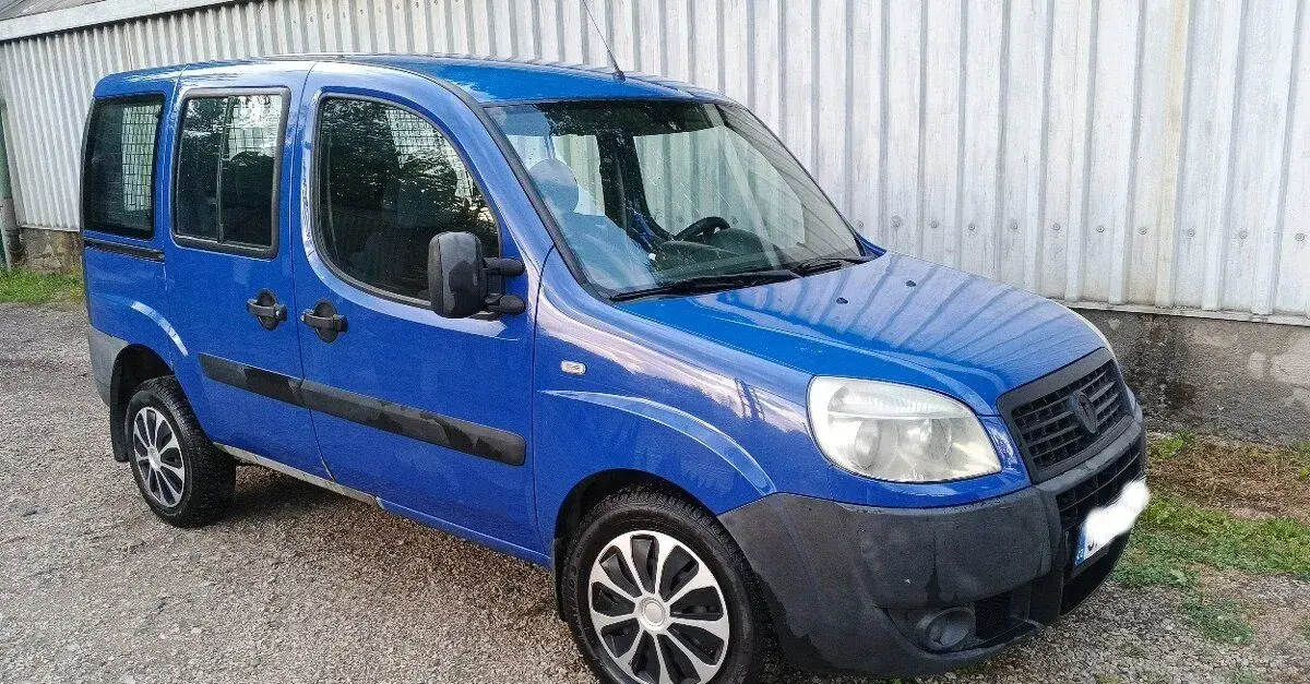 Fiat doblo – 2007, 255 000 km