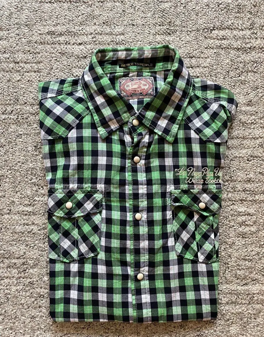 Nová košile s dlouhým rukávem Scotch & Soda - L