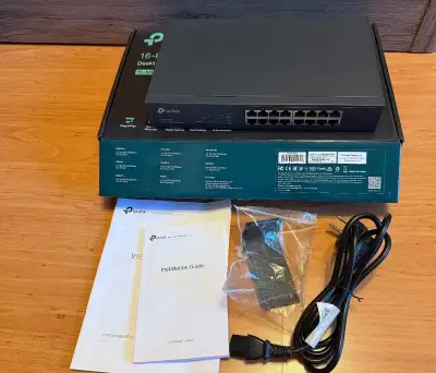 Switch TP-LINK TL-SG1016D, 1U, 16x 100/1000Mbit