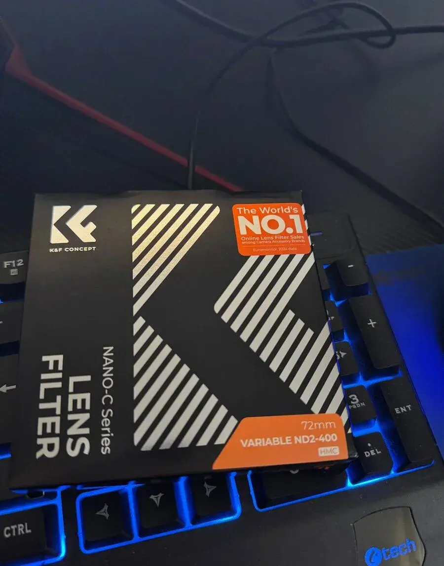 K&F Concept Nano-C Variable ND2–400 HMC, 72 mm.