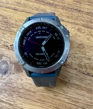 Garmin Fenix 6 Sapphire Titanium (47 mm) – kompletní balení