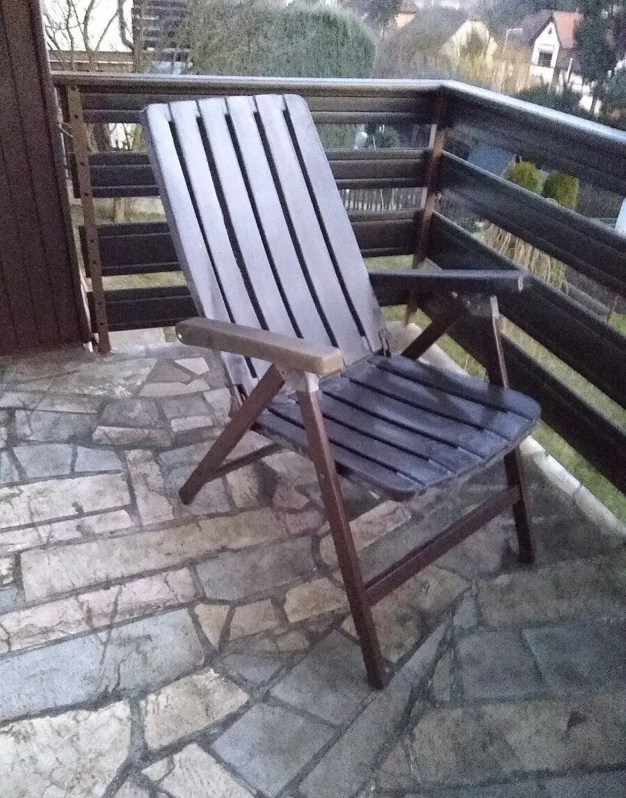 Zahradní polohovací křesla, židle 3 ks