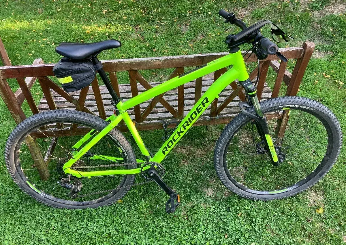 Kolo Rockrider ST530 zelené
