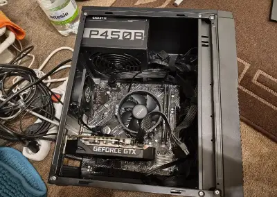Herní PC Ryzen 5 5500 / GTX 1660 + monitor MSI 100 Hz