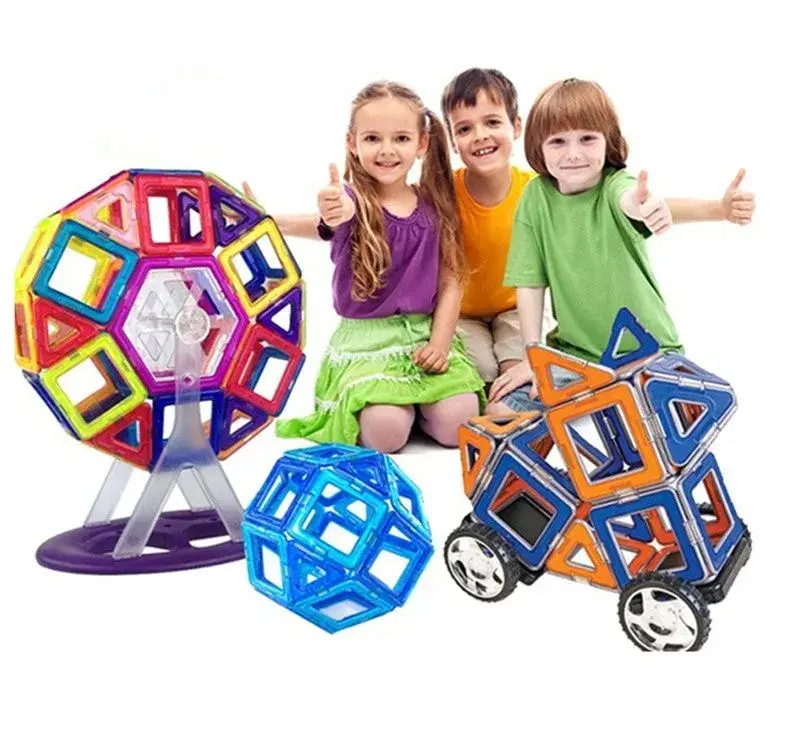 Nová magnetická stavebnice Magical Magnet sada 168 dílků
