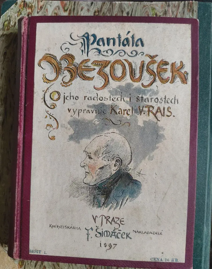 kniha pan táta Bezoušek z roku 1997