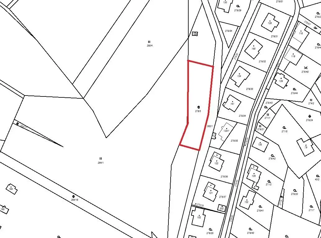 Pronájem, pozemek, 1300 m2, Hoštejn