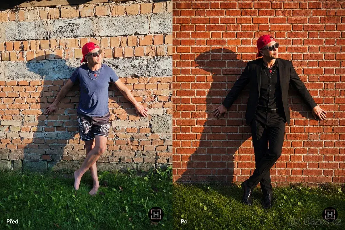 Úprava fotografií na přání - retuš, změny stylizace
