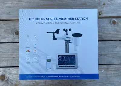Profesionální Wi-Fi meteostanice Misol HP2550, NOVÁ