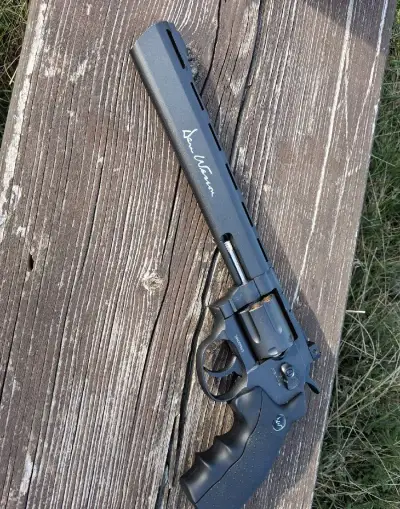 Airsoft Dan Wesson revolver 8° ASG CO² 2,7 youle