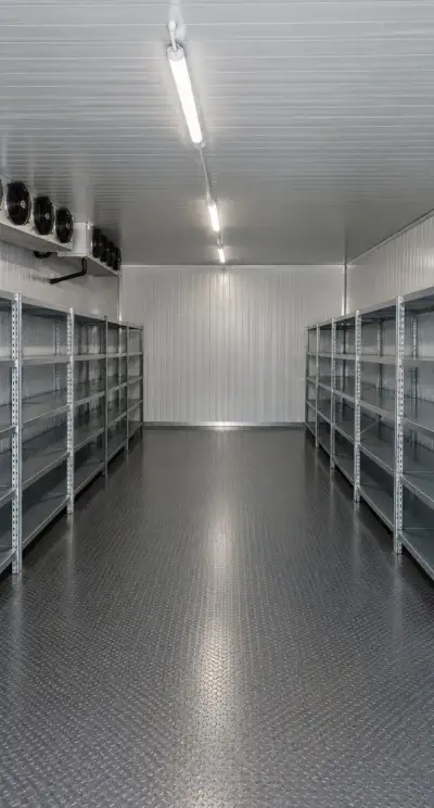 Sklad v Plzni na Jateční s mrazákem 70m2