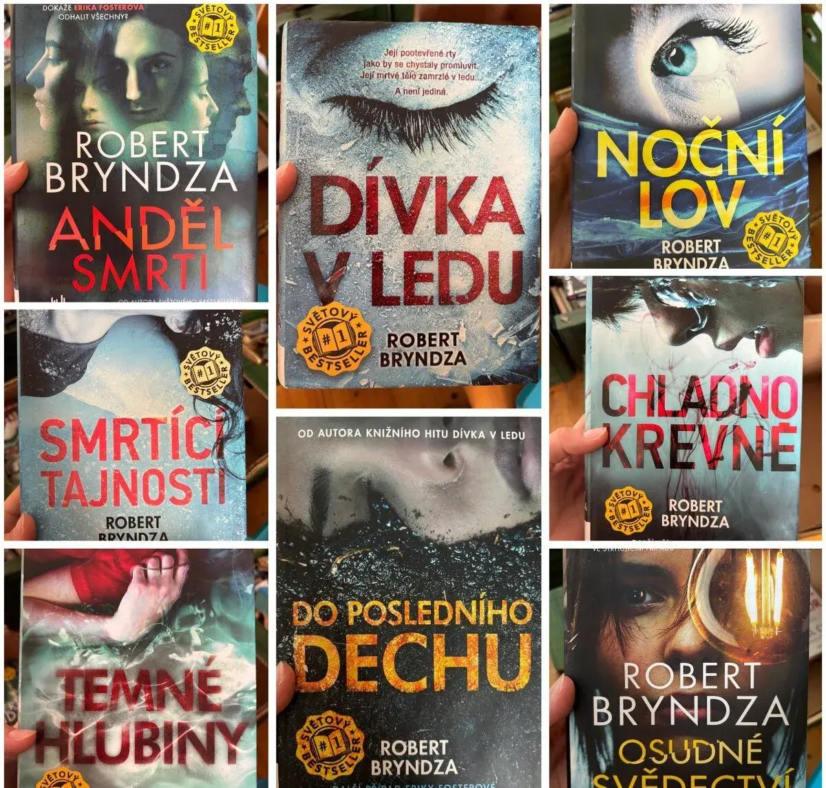 Velký výprodej detektivek a thrillerů – Robert Bryndza, Jo N