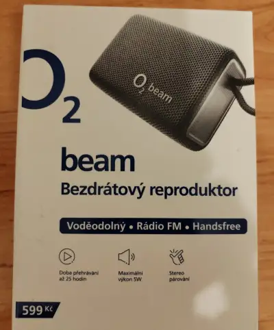 O2 beam bezdrátový reproduktor - NOVÝ
