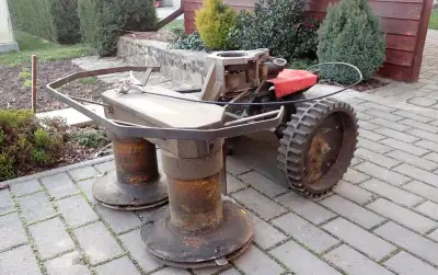 vari - dvoububnová sekačka Jikov BDR 700 + nové nože