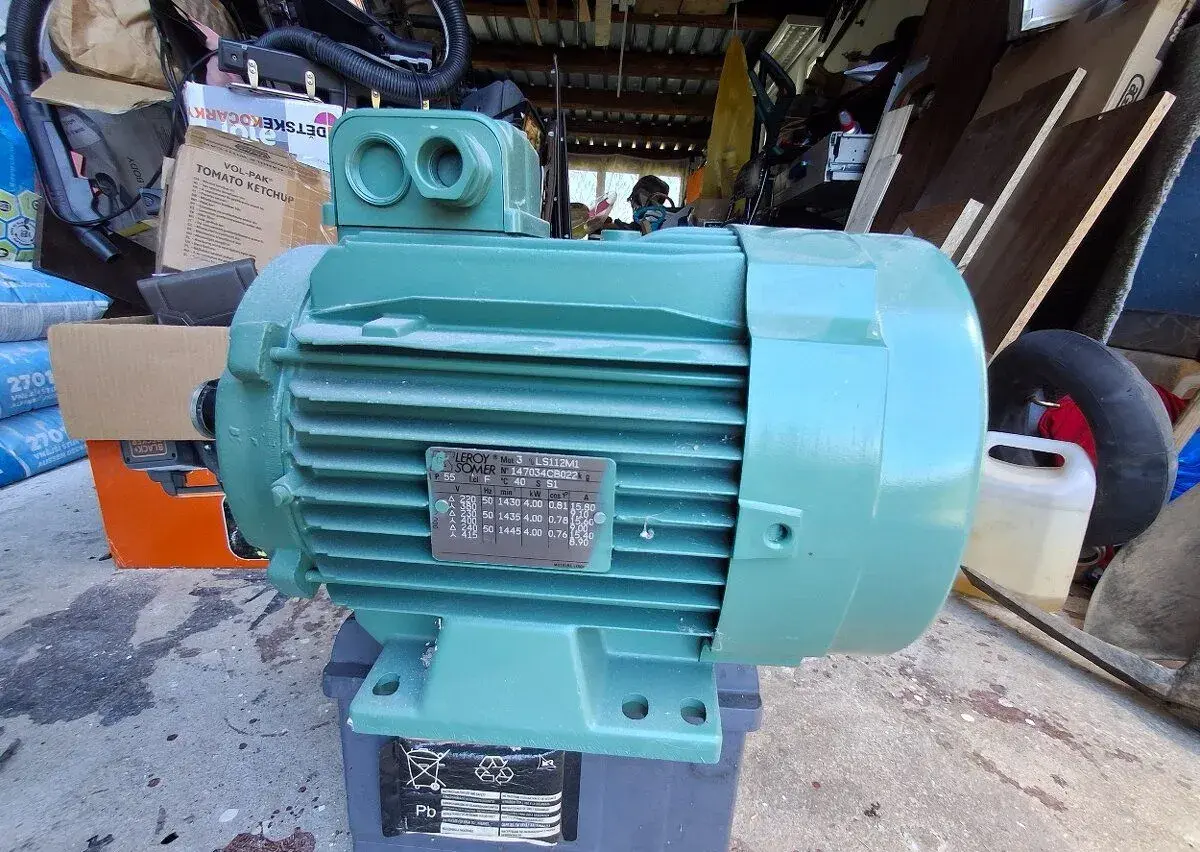 Elektromotor Leroy Somer 4 kW, 1430 ot./min, 400 V