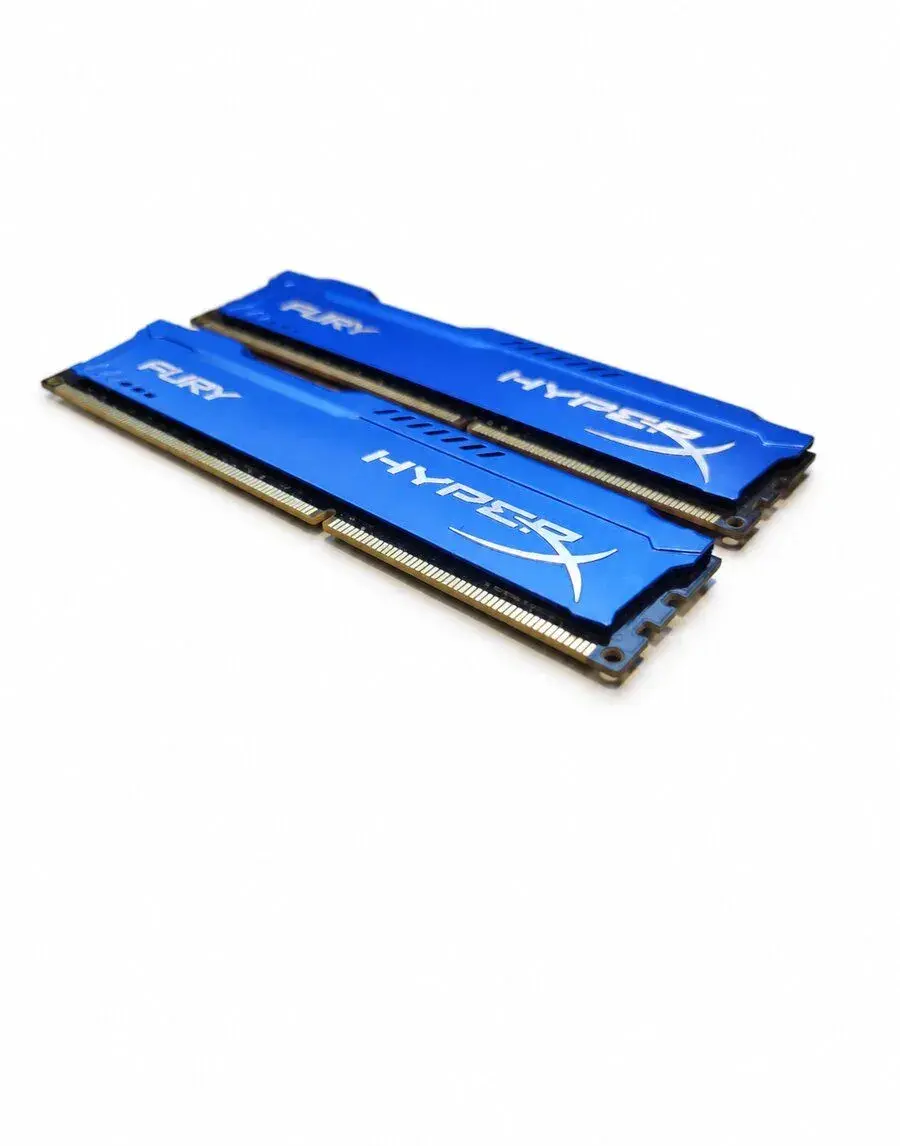 Kingston HyperX Fury 8 GB DDR3 (2× 4 GB) – plně funkční