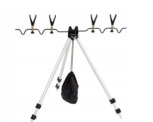 Teleskopický hliníký stojan na pruty (tripod)