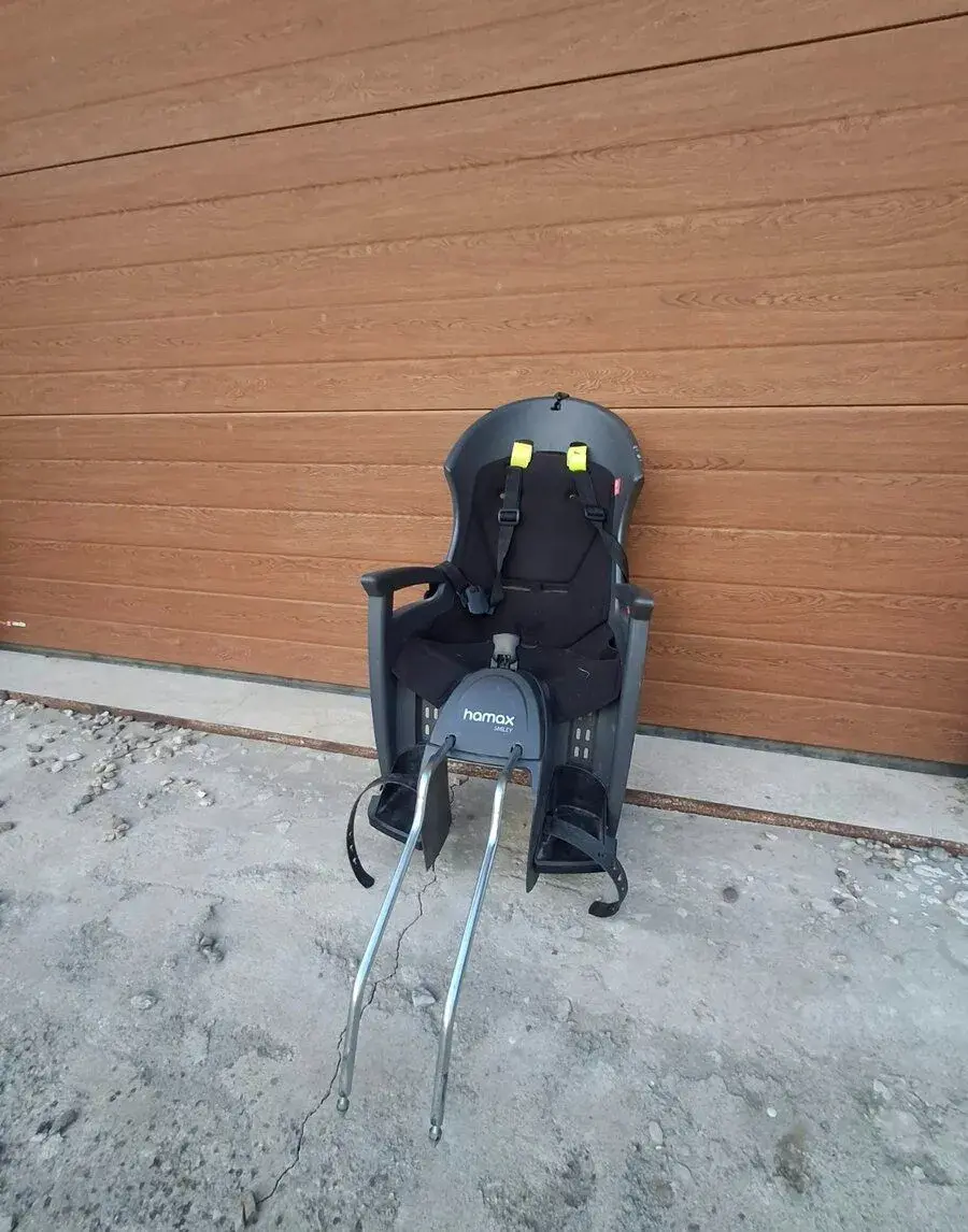 Sedačka Hamax Smiley 2x držák, 2x nosič na menší rám