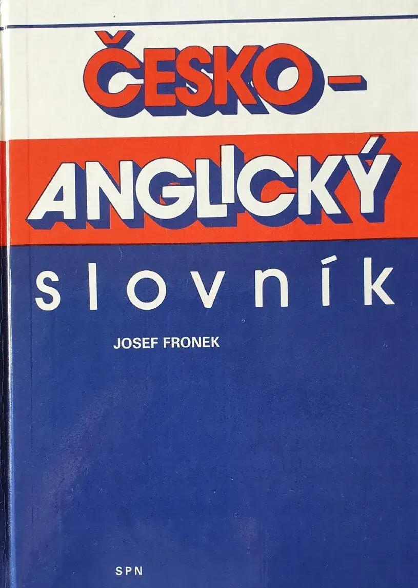 Česko - anglický slovník