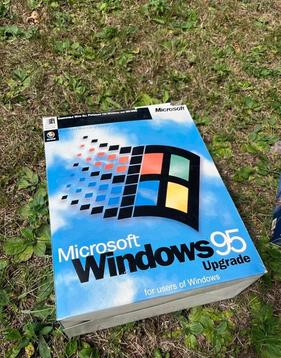 Retro PC software – originální Microsoft, Windows 95